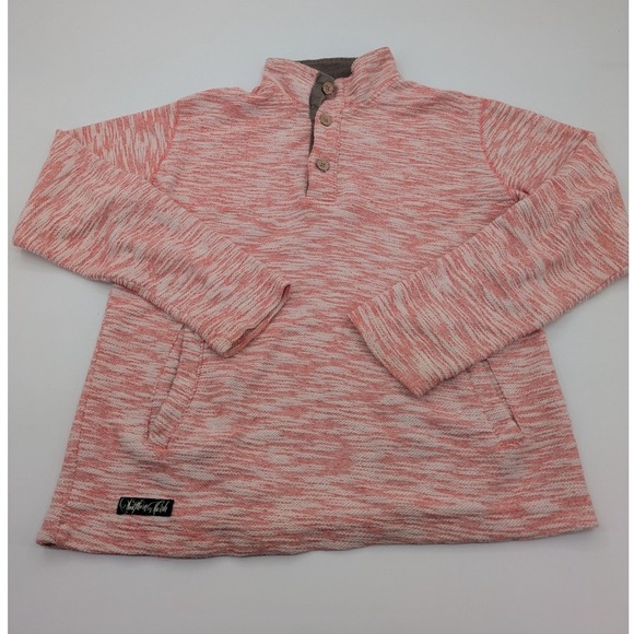 Southern Marsh Other - Southern‎ Marsh Beaufort Knit Pullover Sweater Womens XS OrangePreppy